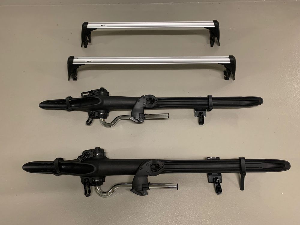 VW Scirocco Gamaparts roof rack and bike carrier Acheter sur Ricardo