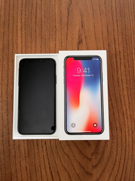 iPhone X Space Gray 64GB Acheter sur Ricardo