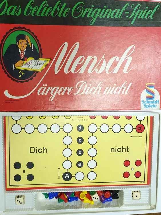 Das beliebte Original-Spiel : MENSCH ÄRGERE DICH NICHT | Kaufen auf Ricardo