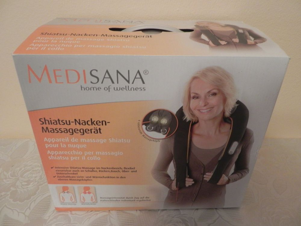 Neu Medisana Shiatsu Nacken Massageger T Kaufen Auf Ricardo