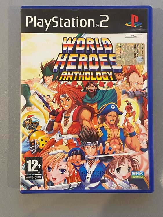 Sony PlayStation 2 World Heroes Anthology – NTSC US Complet, Bon état