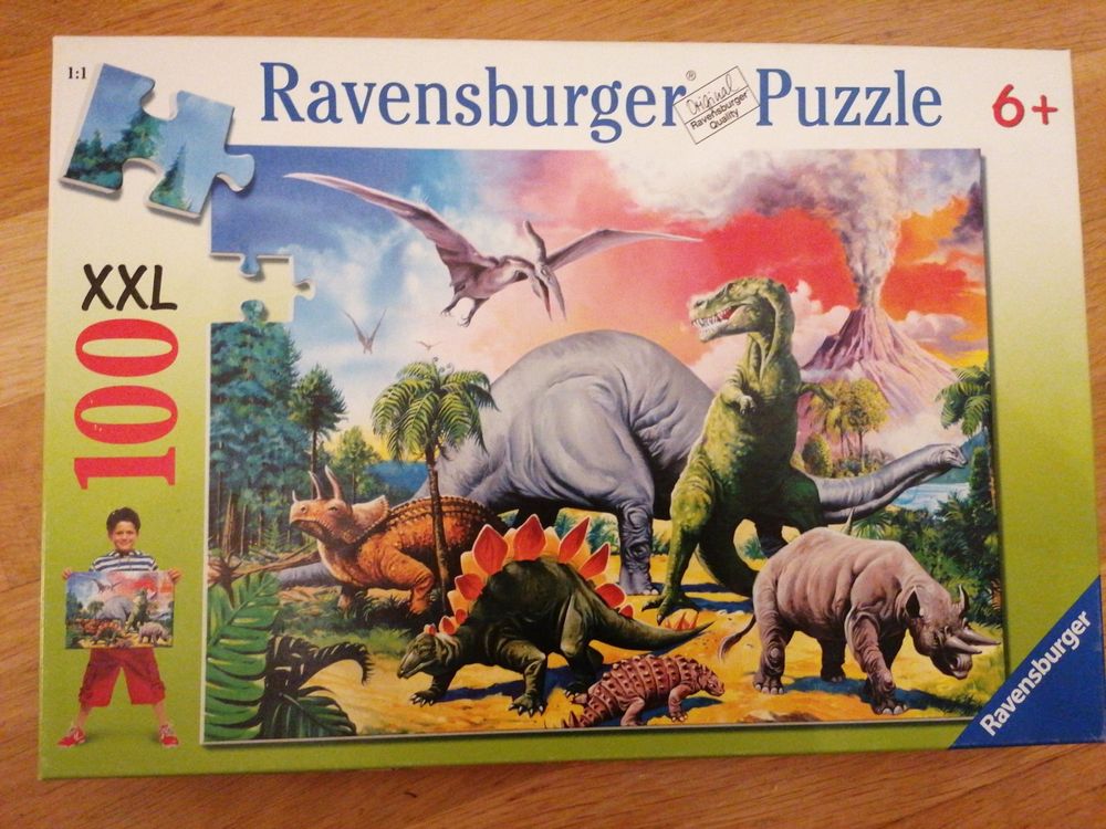 Dino Puzzle Ravensburger/ 100 Teile xxl Kaufen auf Ricardo