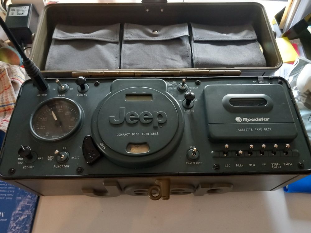 jeep Vintage boombox radiocassette, lecteur cd/blasters Acheter sur