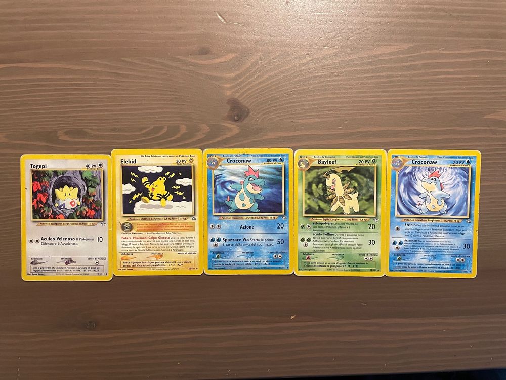Seltene pokemon Neo Genesis Karten | Kaufen auf Ricardo