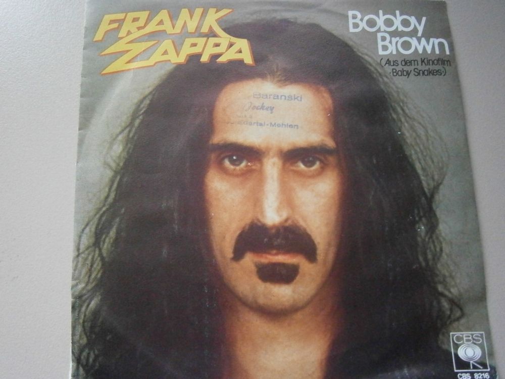 Frank Zappa Bobby Brown Text Deutsch Vinyl-Single Frank Zappa - Bobby Brown | Kaufen auf Ricardo