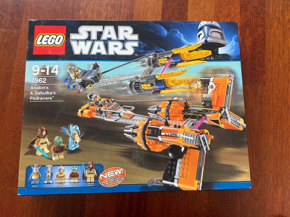 Lego 7962 Star Wars Anakin‘s & Sebulba’s Podracers | Kaufen auf Ricardo