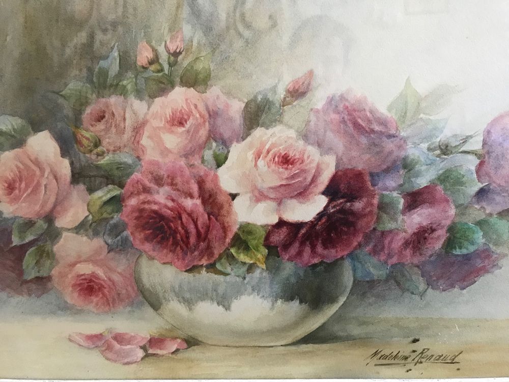 Original Aquarell von Madeleine Renaud Kaufen auf Ricardo