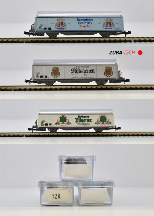 Roco 3x Schiebewandwagen DB Spur N GS | Acheter sur Ricardo