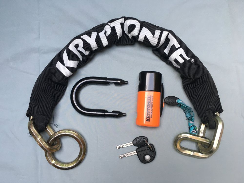 Kryptonite Evolution Series 4 Motorrad / Veloschloss Kaufen auf Ricardo