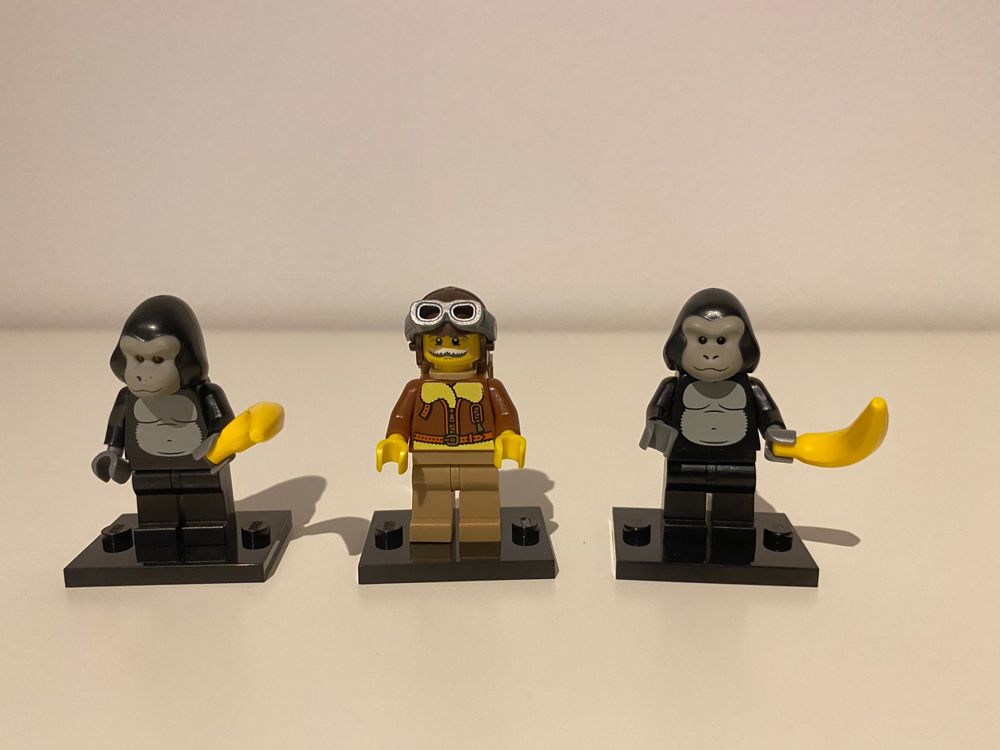LEGO Minifigures Series 3 8803 Pilot Und Goilla Kaufen Auf Ricardo lego-minifigures-series-3-8803-pilot-und-goilla-kaufen-auf-ricardo