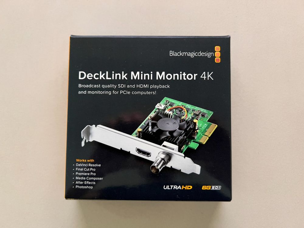 Blackmagic Design DeckLink Mini Monitor 4K | Kaufen auf Ricardo