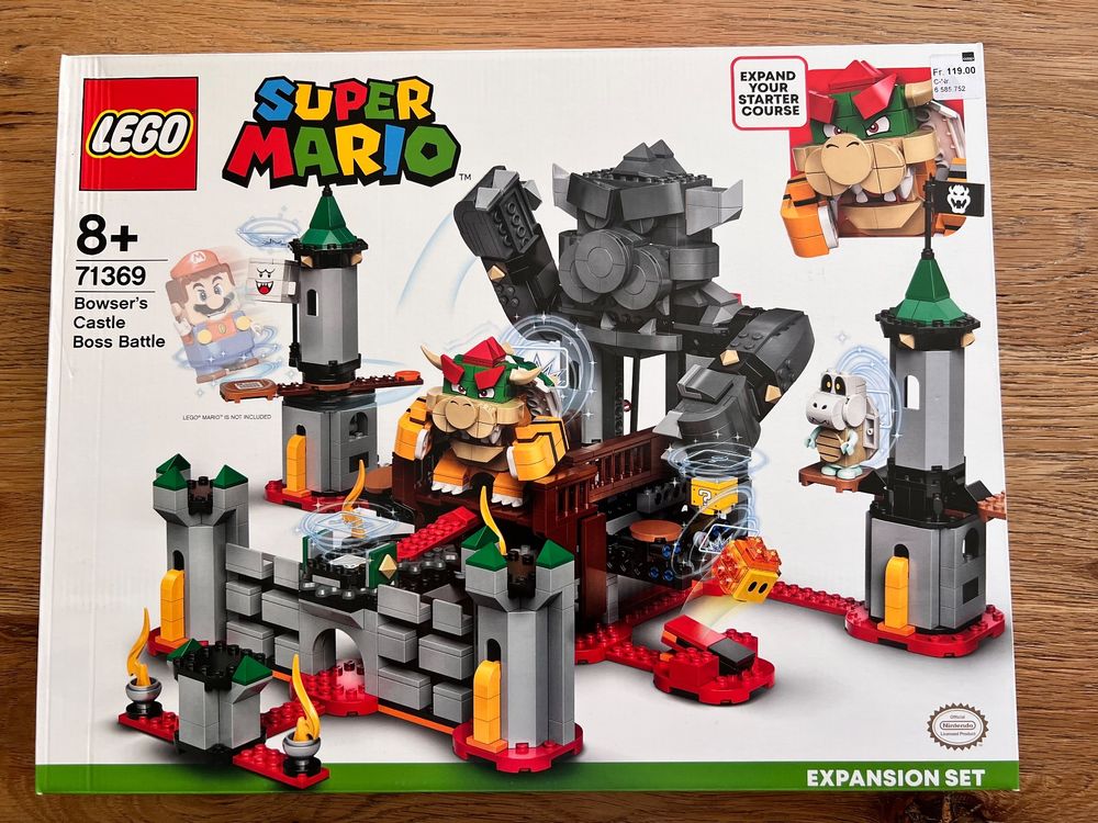 Lego 71369 Super Mario - Château de Bowser - Castle Boss | Kaufen auf ...