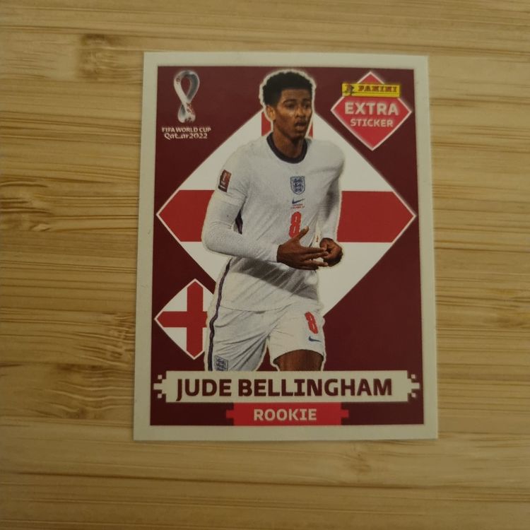 Panini WM 2022 Jude Bellingham Extra Sicker | Kaufen Auf Ricardo