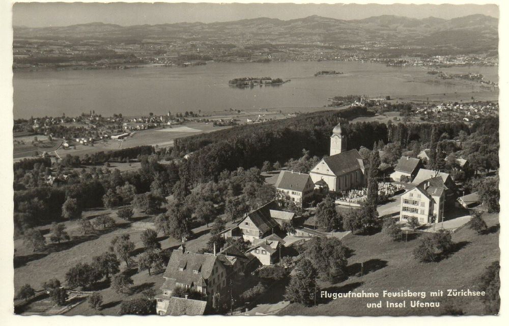 Feusisberg Flugaufnahme Mit Zürichsee Kaufen Auf Ricardo