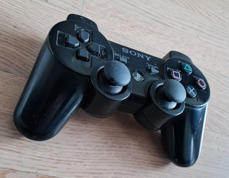 PS3 Dualshock 3 Controller in Schwarz Kaufen auf Ricardo