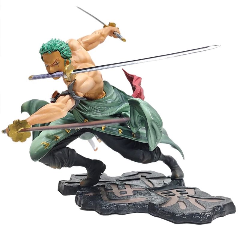 One Piece Luffy Anime Figure Roronoa Zoro ThreeBlade SaMax Kaufen