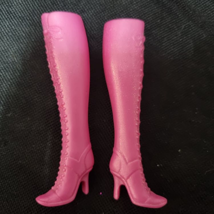 Mode Schuhe Für Puppen Handgefertigte High Heel Stiefel Für 11,5