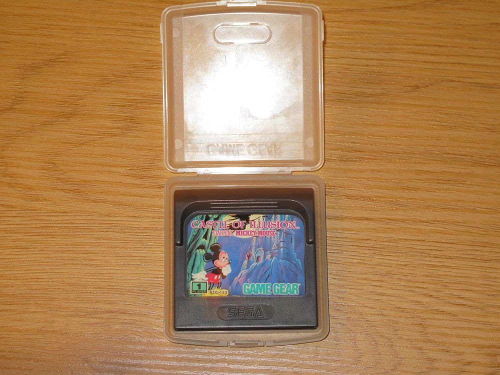 Jeu Sega Game Gear - Mickey Mouse : Castle Of Illusion - Très Bon État - Cartouche