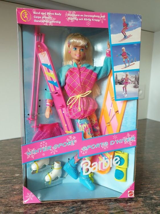 Puppe Barbie Winter Sports Barbie Blond 1994 Kaufen auf Ricardo