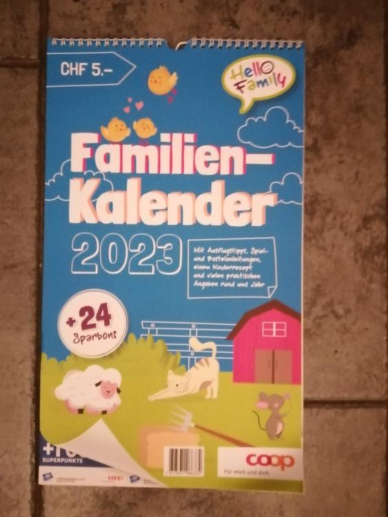 Kalender 2023 Hello Family Coop  Comprare su Ricardo