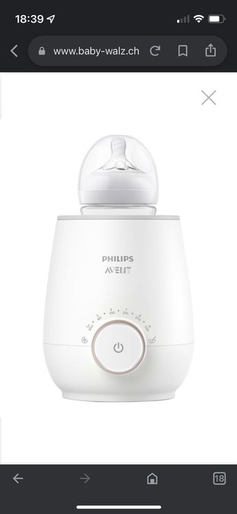 PHILIPS AVENT Schneller Flaschenwärmer | Kaufen Auf Ricardo