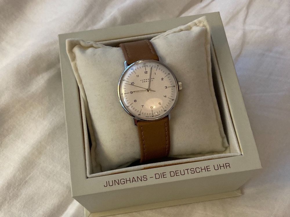 Junghans Max Bill Handaufzug Kaufen Auf Ricardo