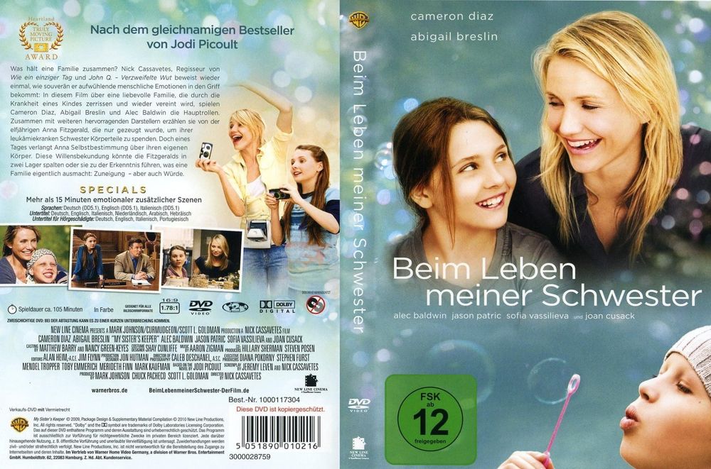 Beim Leben meiner Schwester (Cameron Diaz, Abigail Breslin) | Kaufen