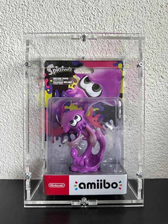 Amiibo Figur Neon Purpl Inkling Squid Splatoon Nintendo Kaufen Auf Ricardo