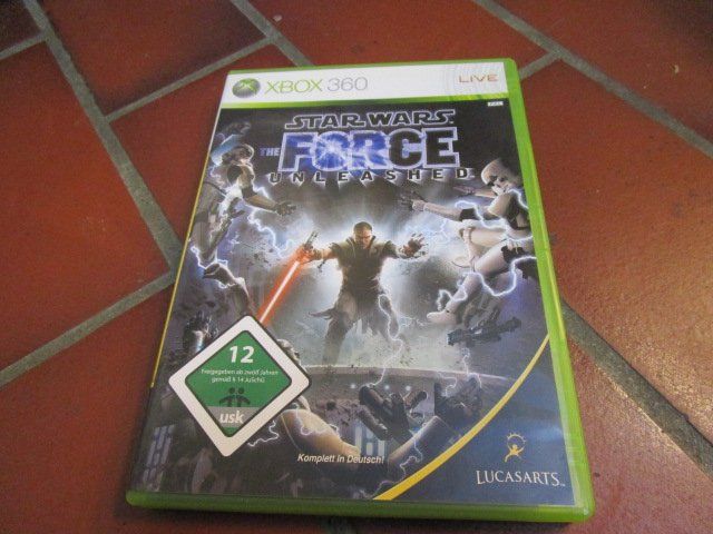 Jeu Xbox 360 Star Wars : The Force Unleashed – Version Promo Presse (PAL)