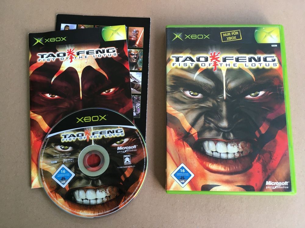 TAO FENG FIST OF THE LOTUS für Xbox | Kaufen auf Ricardo
