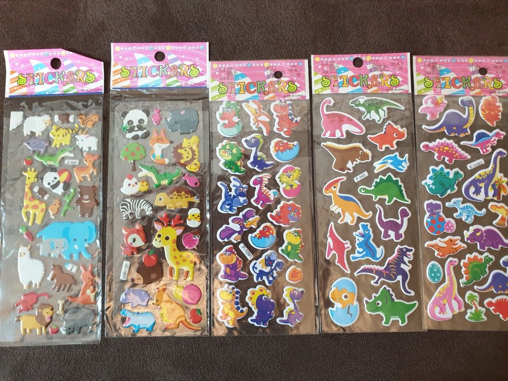 GmbH Sticker-Set Mit Süßen Tierbabys – Ca. 260 Aufkleber, Mit Glitzer-Effekt, Von Rachael Hale