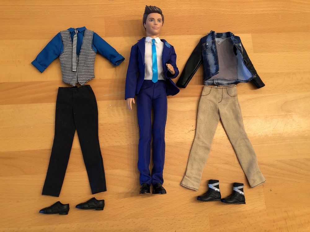 Bino Ankleidepuzzle Bär Willi – Holzspielzeug Mit 6 Outfits, Fördert Motorik & Kreativität