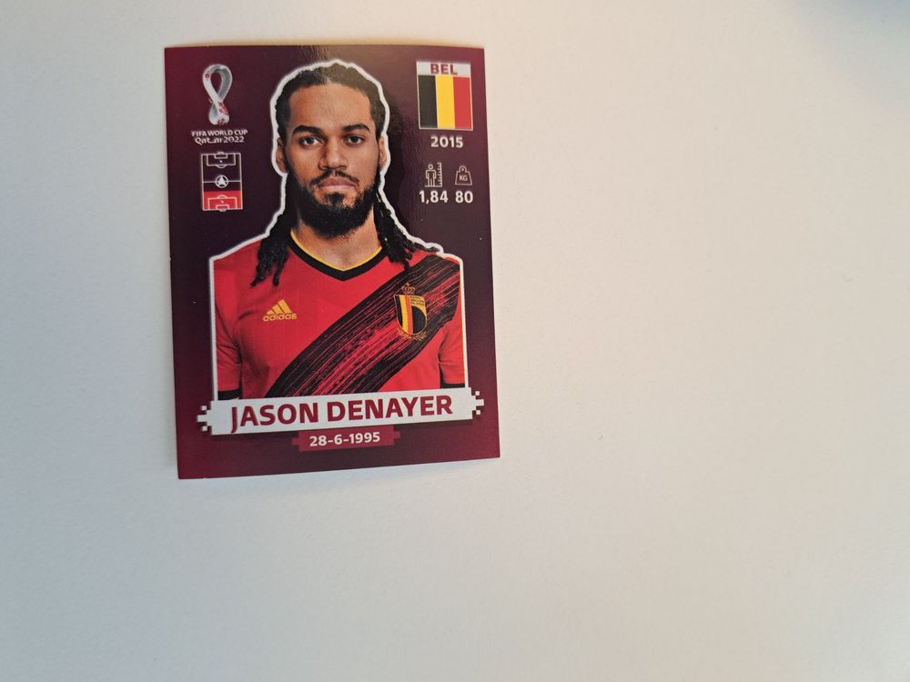 WM 2022 QATAR BEL 7, JASON DENAYER, PANINI Kaufen auf Ricardo