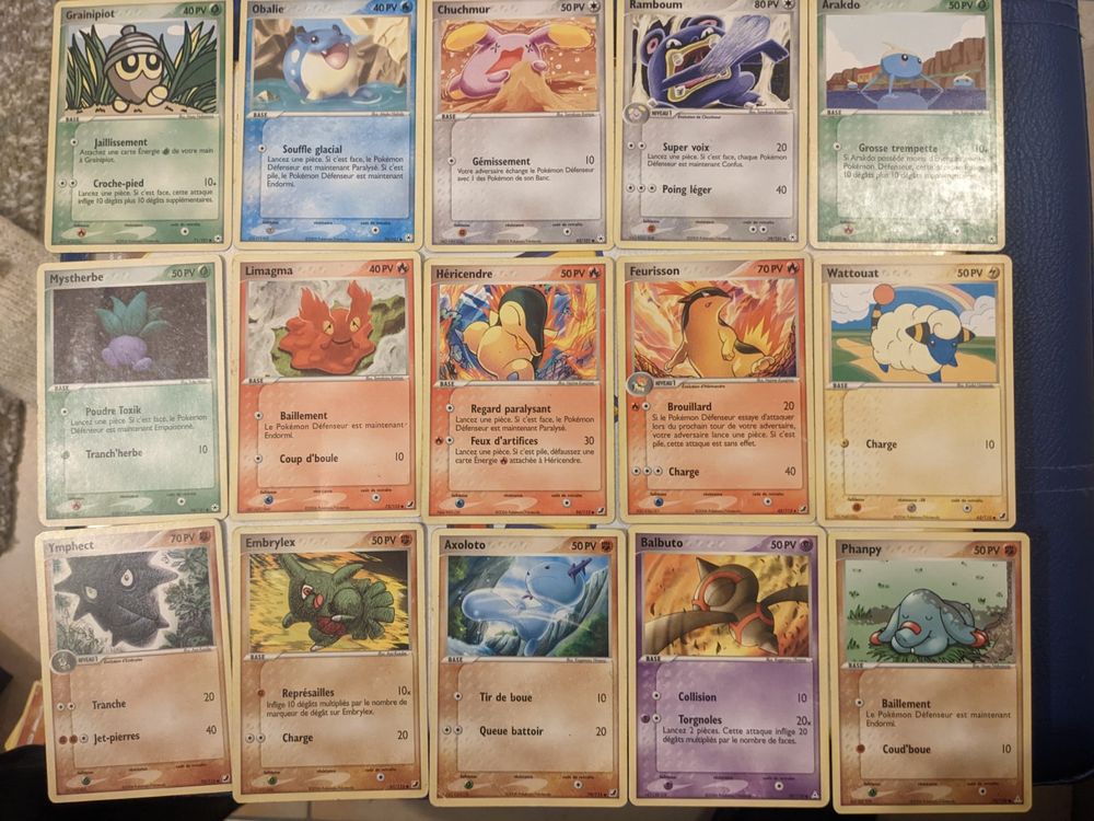 Lot 30 cartes pokemon BLOC EX FR Kaufen auf Ricardo