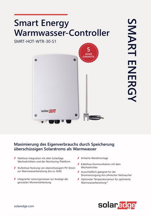 Smart Energy Warmwasser Controller Kaufen auf Ricardo