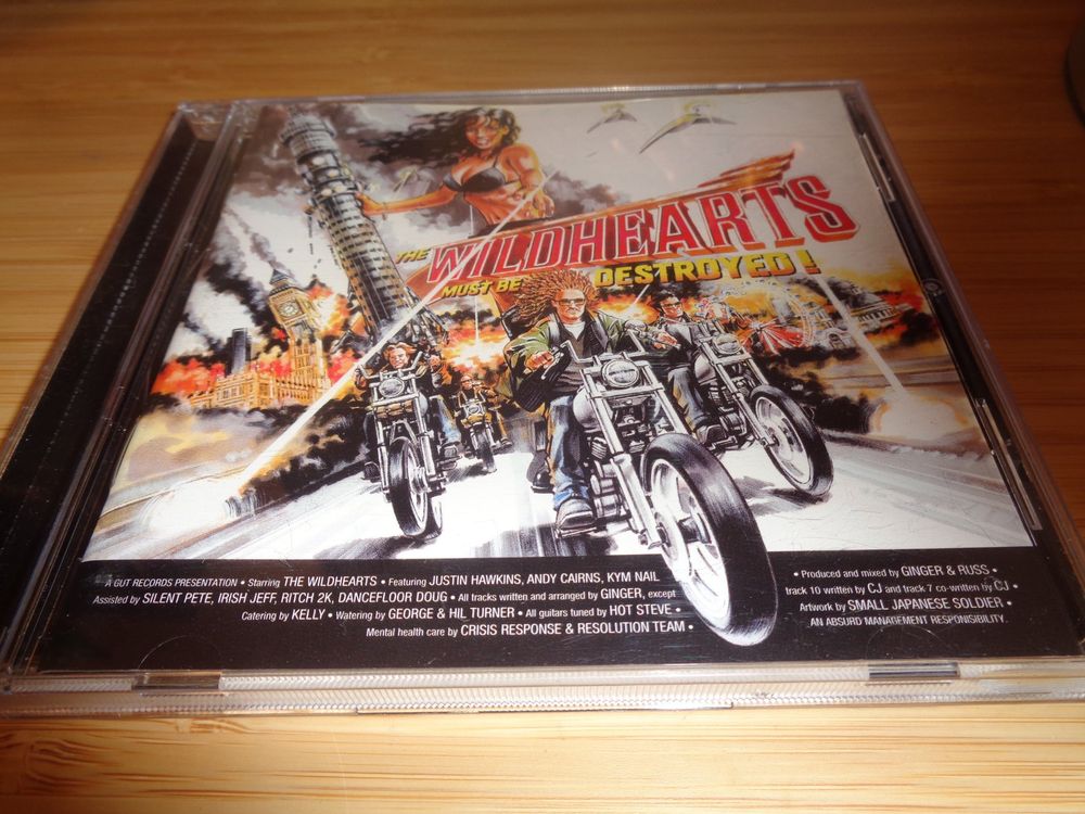 The Wildhearts -Must be destroyed CD 1