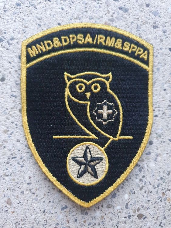 Badge MND&DPSA / RM&SPPA ohne klett  ***Rare*** 1
