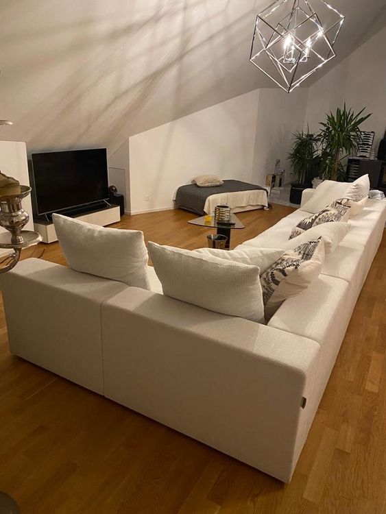 Schweizer Designer Sofa ARTA NOVA Weiss Kaufen auf Ricardo