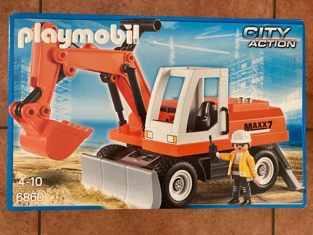 Playmobil 6860 City Action Bagger | Kaufen auf Ricardo