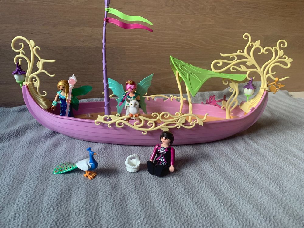 Bateau enchanté de la reine des fées - Playmobil - 5445 - Jeux & Jouets
