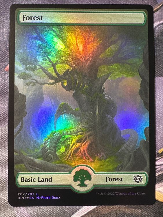 Full Art basic Land FOIL 287/287 Brothers War Kaufen auf Ricardo