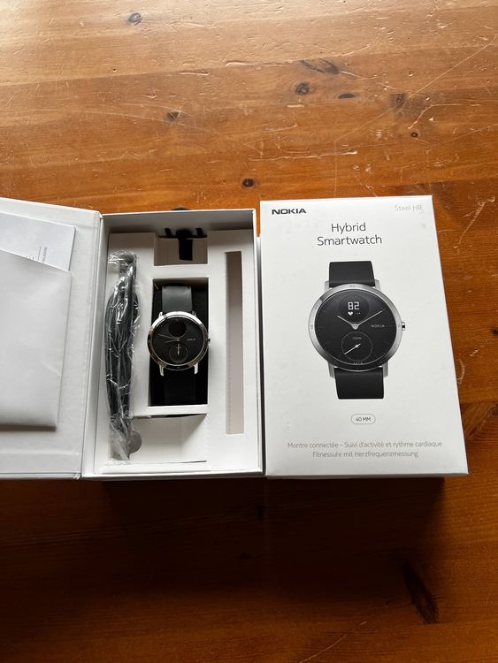 FTRONGRT Cinturino In Silicone 20mm Per Nokia Withings Steel HR | Ricambio Con Chiusura A T | Traspirante E Resistente Al Sudore