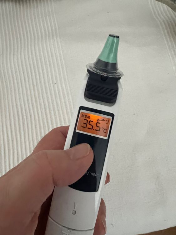 Fieberthermometer Braun 6013 Typ 176 mit neuen Batterien Kaufen auf