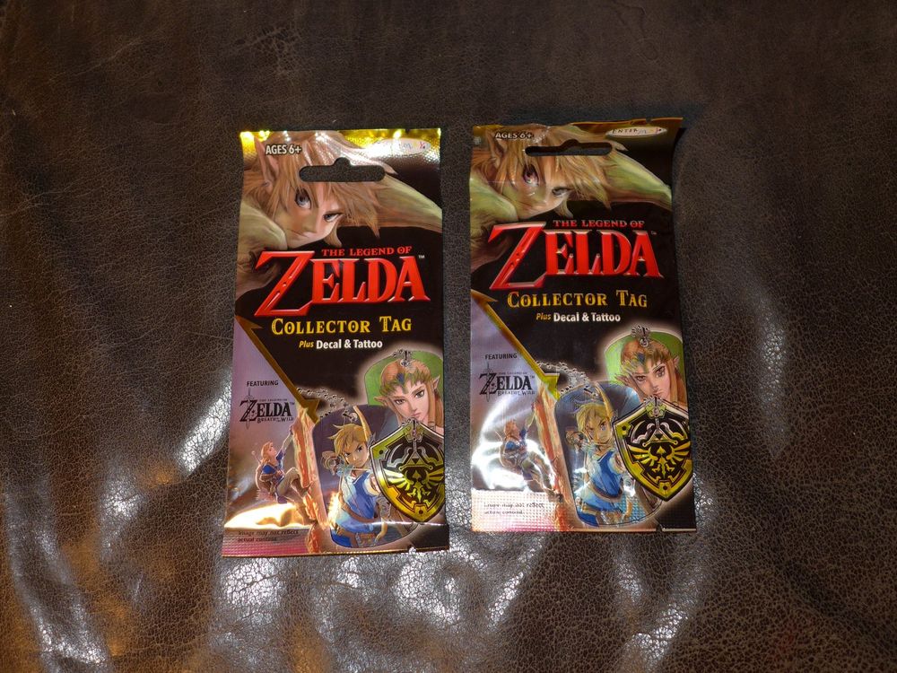 the legend of zelda - collector tag - decal - tattoo | Kaufen auf Ricardo