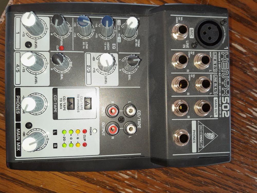 Behringer Xenyx 502 mixer Kaufen auf Ricardo