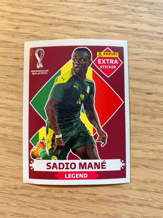 Panini WM 2022 Extra Sticker - Sadio Mané | Acheter Sur Ricardo