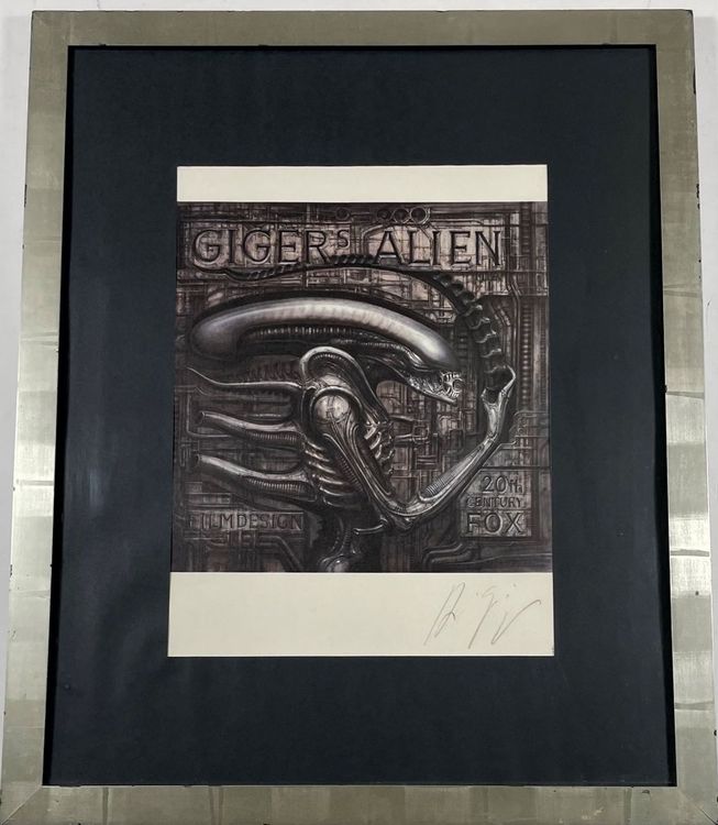 H. R. Giger Lithographie Handsigniert | Kaufen Auf Ricardo