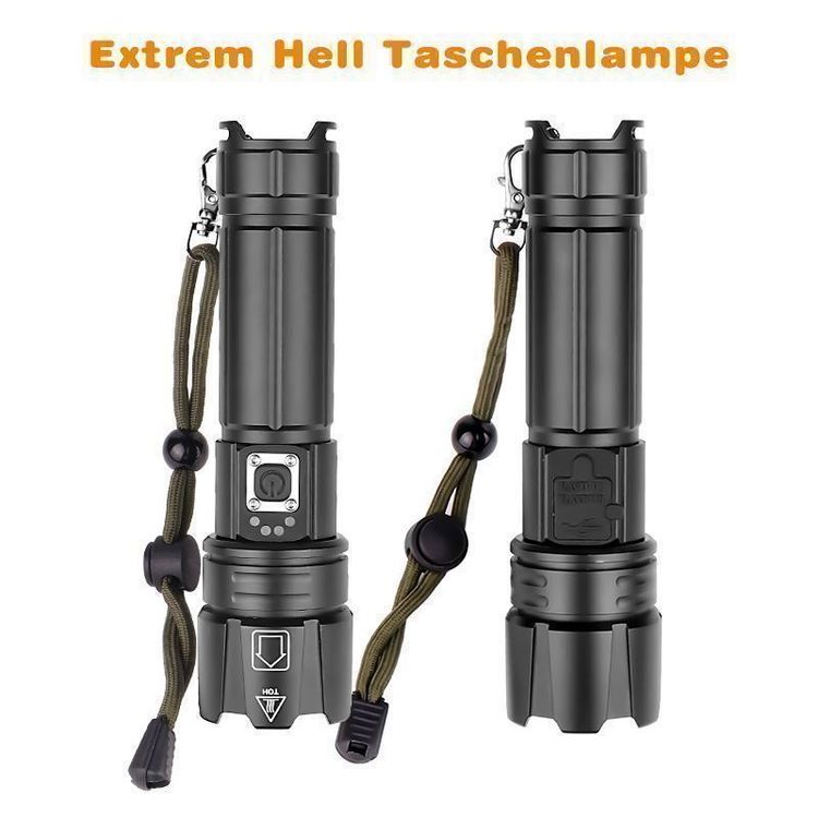 Extrem Hell LED Taschenlampe 3000 Lumen Kaufen auf Ricardo