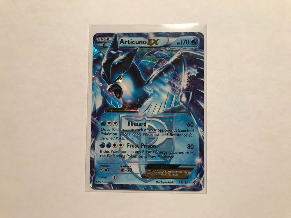 Articuno ex B&W Plasma Storm EN Kaufen auf Ricardo
