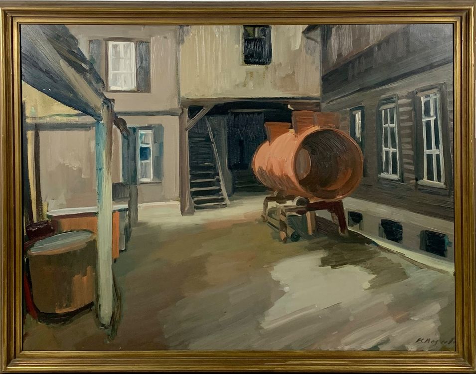 Karl Aegerter (18881969) grosses Gemälde Kaufen auf Ricardo